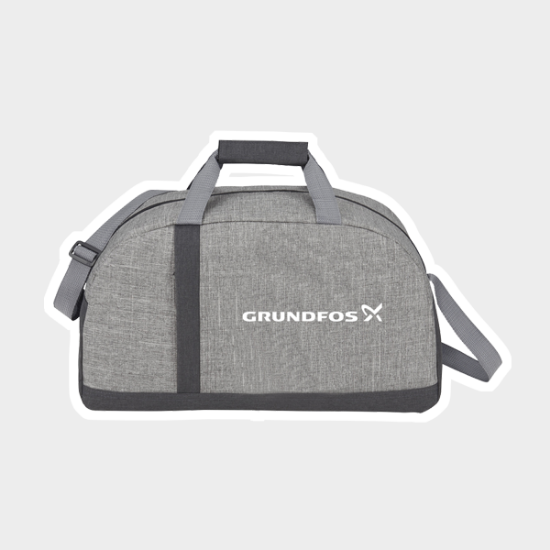 Picture of Recycled Sport Duffel. 10" H X 8" W X 18" D